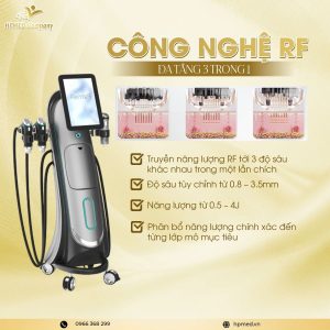 Máy RF Vi Điểm Chính Hãng - Công Nghệ Fractional Microneedle RF - HPMED