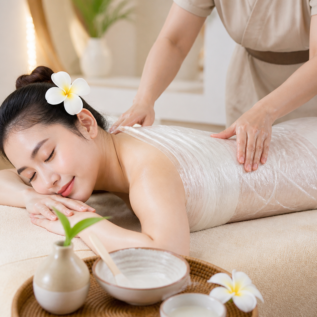 Quy trình tắm trắng toàn thân với dưỡng chất tự nhiên