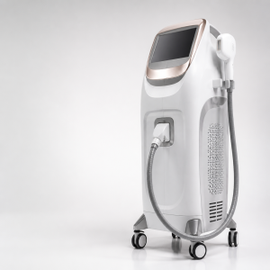 Máy triệt lông laser hiện đại tại thẩm mỹ viện