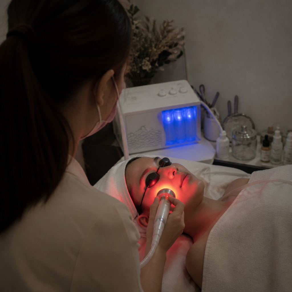 Liệu pháp ánh sáng và công nghệ Oxyjet