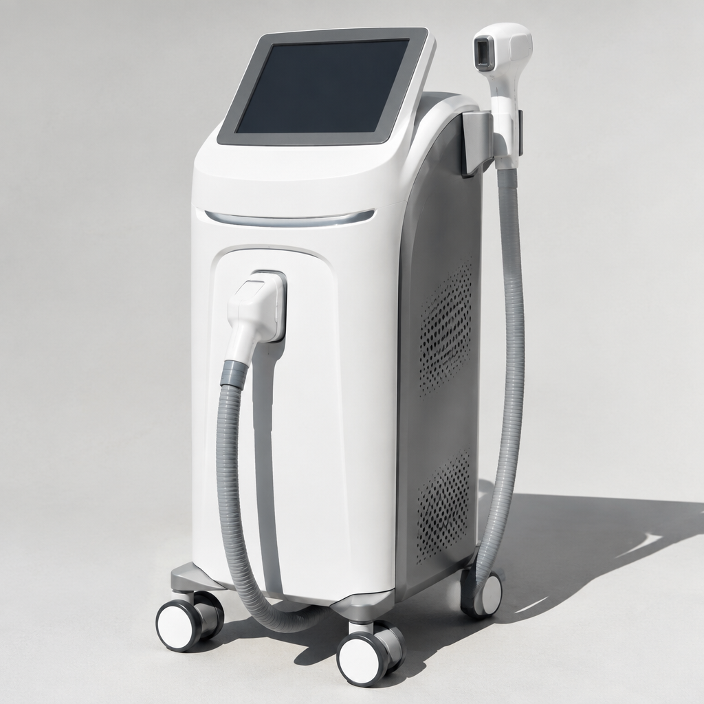 Máy triệt lông Diode Laser thế hệ mới với đầu làm mát tích hợp